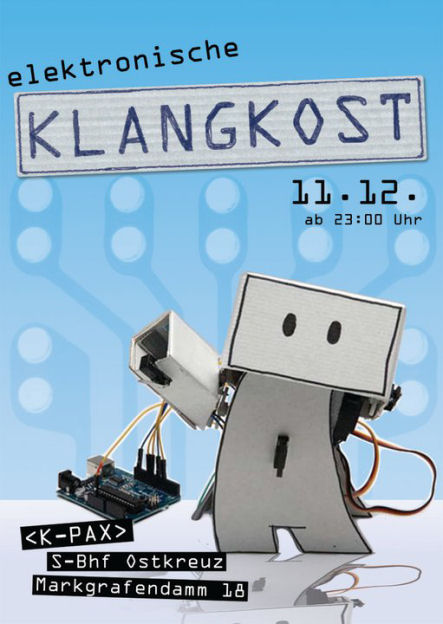 Klangkost Invitiation Flyer