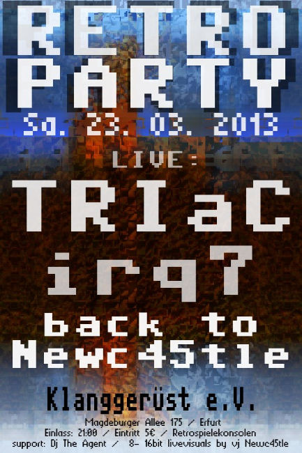 6 Jahre Klanggerüst Retro Party