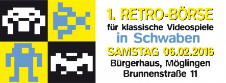 1. Retrobörse für klassische Videospiele in Schwaben
