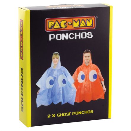 Pac-Man Ghost Ponchos