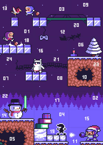 Pixelnostalgie Adventskalender 2016